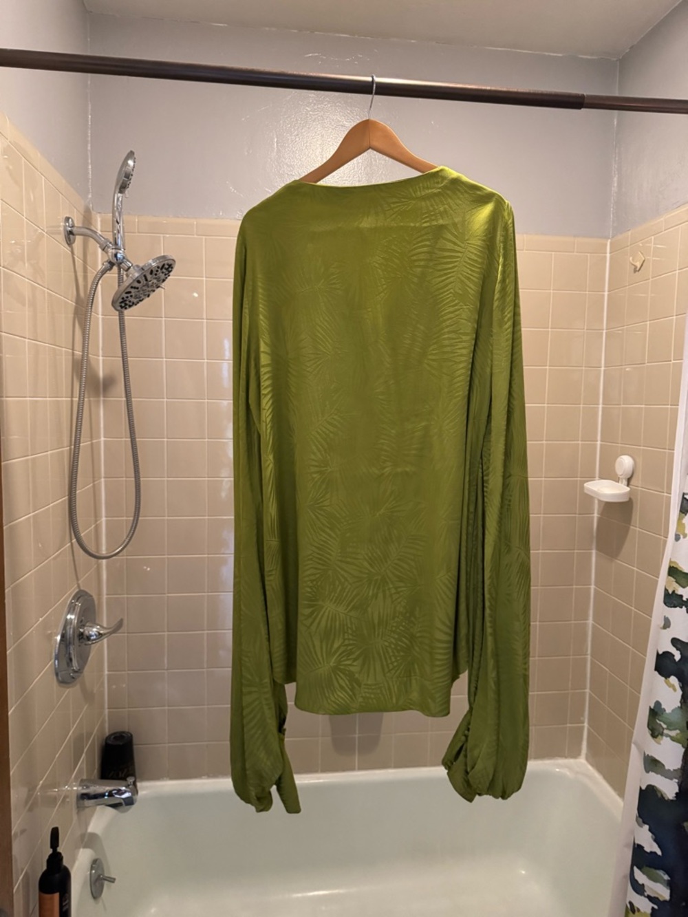 🌴 Women’s Rat & Boa Cypress Green Harlequin Dress 🌴 - Picture 10 of 13